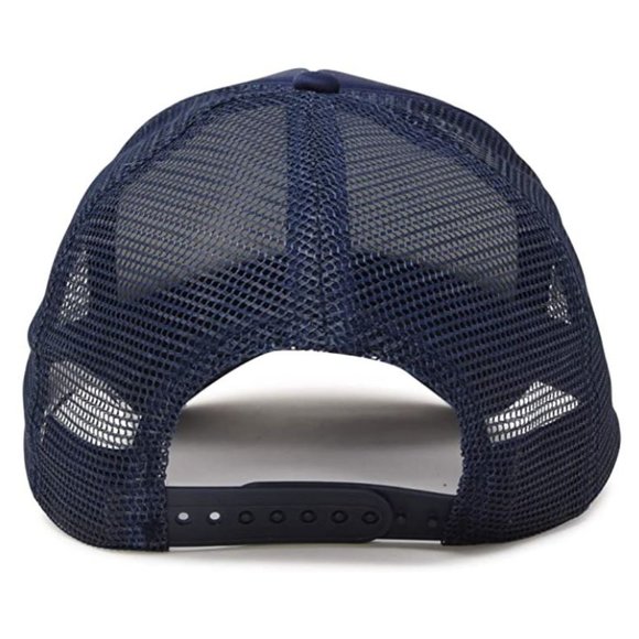 NEW UC Santa Cruz Banana Slugs Shield Foam Trucker Mesh Snapback Hat NAVY - Picture 2 of 3